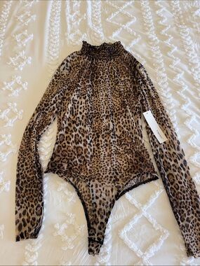 Timing Leopard Bodysuit